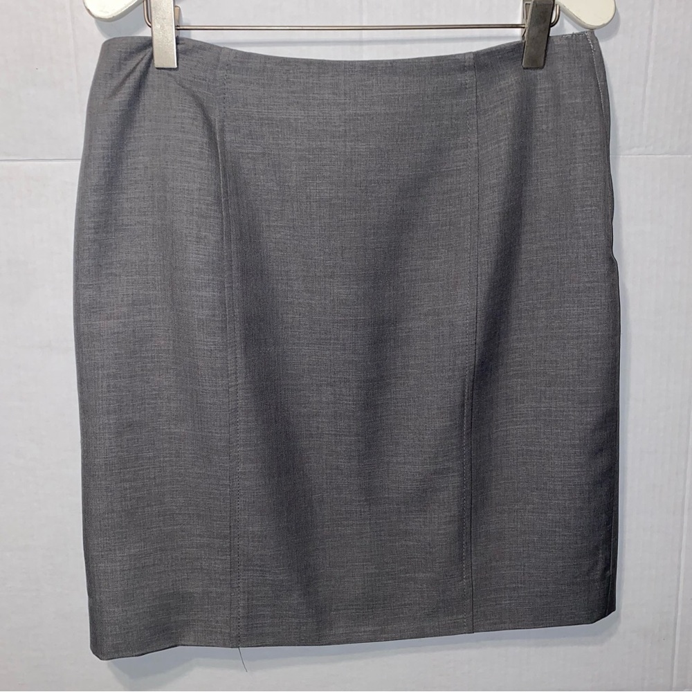 KASPER SEPARATES GREY MINI SKIRT